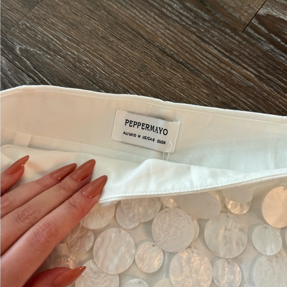 Peppermayo beaded mini skirt - Picture 9 of 10